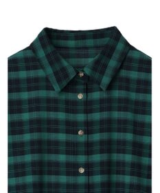 Green Parks ＥＧＯＩＳＴ　チェックロゴシャツチュニック