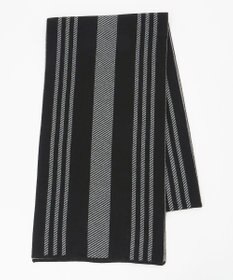 JOSEPH ABBOUD 【チクチクしない】リバーシブルSNOWYストライプマフラー