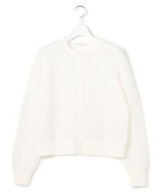 23区 L 【先行予約】ラッセルレース ニット カーディガン