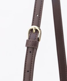 LA BAGAGERIE ソフトエナメル2WAYハンドバッグ Sサイズ