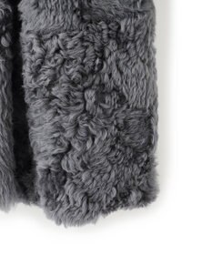 BEIGE， DANDEL / ミドル丈ムートンコート