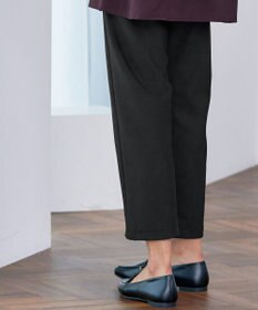 Tiaclasse 【日本製・洗える】すふれ起毛ワイドパンツ