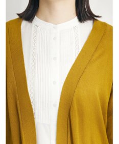 CRAFT STANDARD BOUTIQUE 裾スリットロングニットカーディガン