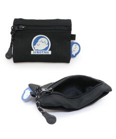 Mother garden しろたん コインケース 黒色 小銭入れ 財布 ポーチ