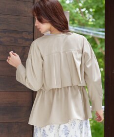 Tiaclasse 【洗える】ドロストレイヤーブルゾン