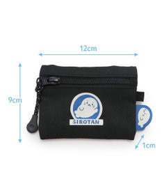 Mother garden しろたん コインケース 黒色 小銭入れ 財布 ポーチ