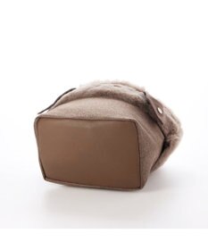 UNBILLION カシュカシュ cachecache / エコファーコンビリボントートバッグ