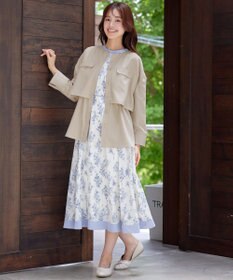 Tiaclasse 【洗える】ドロストレイヤーブルゾン