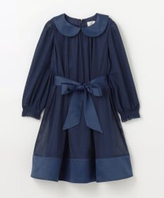 組曲 KIDS 【110-140㎝】チュールフレア ドレス