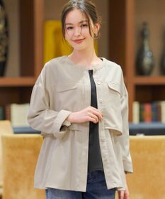 Tiaclasse 【洗える】ドロストレイヤーブルゾン