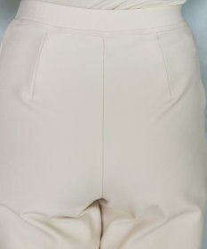 Tiaclasse 【日本製・洗える】すふれ起毛ワイドパンツ