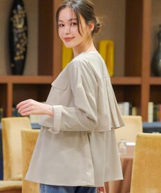 Tiaclasse 【洗える】ドロストレイヤーブルゾン