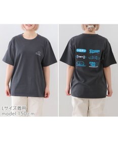 Mother garden しろたん Tシャツ 半袖 《ロゴいっぱい》  ユニセックス 男女兼用