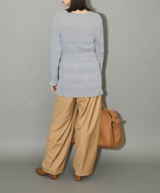 Green Parks サスペンダー付タックパンツ