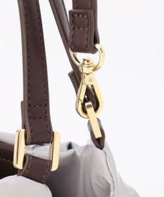 LA BAGAGERIE ソフトエナメル2WAYハンドバッグ Sサイズ