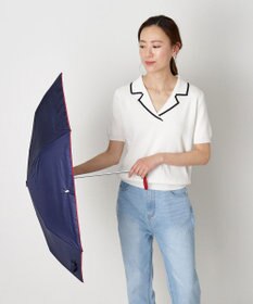 MOONBAT POLO RALPH LAUREN（ポロ ラルフローレン）晴雨兼用日傘 バイカラー 遮光率100% 遮熱 UV