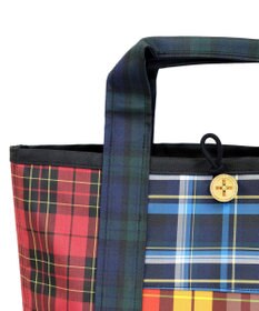 +RING 【水・汚れに強い】【A4サイズ収納】撥水トートバッグ M CHK SR256