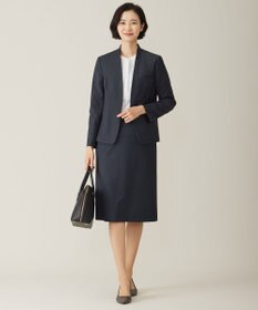 J.PRESS LADIES S 【吸水速乾】プレーティングジャージー ハシゴレース カットソー