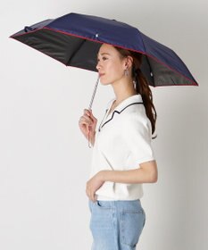 MOONBAT POLO RALPH LAUREN（ポロ ラルフローレン）晴雨兼用日傘 バイカラー 遮光率100% 遮熱 UV