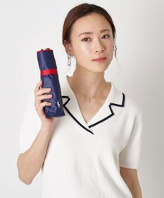 MOONBAT POLO RALPH LAUREN（ポロ ラルフローレン）晴雨兼用日傘 バイカラー 遮光率100% 遮熱 UV