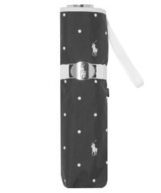 MOONBAT POLO RALPH LAUREN（ポロ ラルフローレン）晴雨兼用日傘 ドット 遮光率100% 遮熱 遮熱 UV