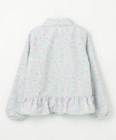 ANY KIDS 裾ペプラム 花柄 ブルゾン