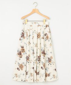 組曲 ローズシックプリント スカート