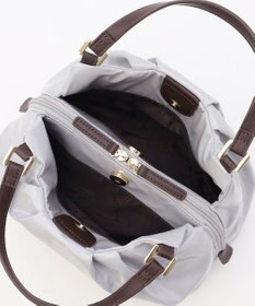 LA BAGAGERIE ソフトエナメル2WAYハンドバッグ Sサイズ