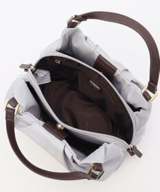 LA BAGAGERIE ソフトエナメル2WAYハンドバッグ Sサイズ