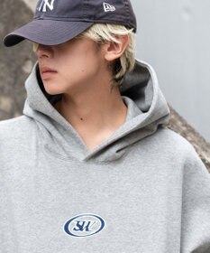 WEGO 【ユニセックス着用ITEM/裏起毛】バルーンクロップドグラフィックプルパーカー