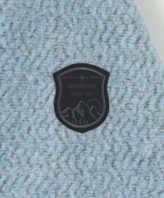 JOSEPH ABBOUD MOUNTAIN 【軽量/リサイクルウール使用】ヘリンボンウールフリース フーディ