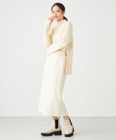 SHARE PARK LADIES フラップポケットタイトスカート