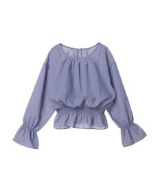 earth music&ecology シャーリングシアーブラウス