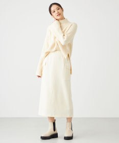 SHARE PARK LADIES フラップポケットタイトスカート