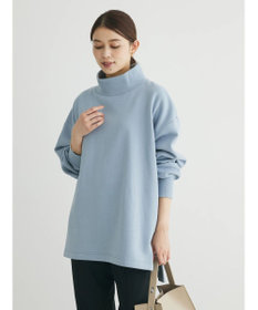 Green Parks Ｂｒｕｓｈｅｄ　タートル裏起毛チュニック