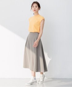組曲 L 【5色展開・後ろゴム仕様】カラータフタ スカート