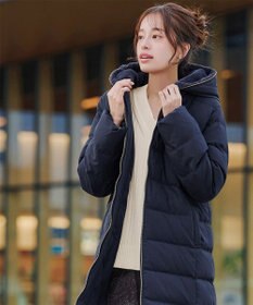 Tiaclasse L 【洗える】Vネックリブ編みニット