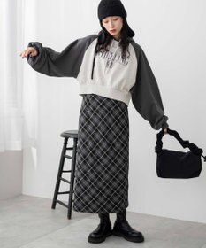 WEGO ラグランショートパーカー