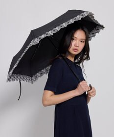 TOCCA 【晴雨兼用】DANCING RIBBON UMBRELLA 折り畳み傘 収納バッグ付き