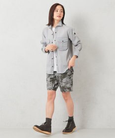 JOSEPH ABBOUD MOUNTAIN 【UNISEX】軽量/ECO撥水 3Dエンボスリーフショーツ