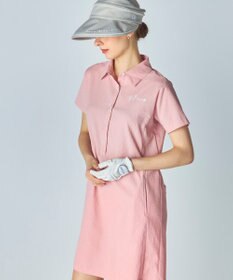 FILA GOLF／marie claire 【marie claire SPORT】 シアサッカーワンピース