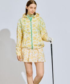 PW CIRCULUS 【ペチパンツ付】【WOMEN】アニマルドットフレアスカート ゴルフウェア レディース