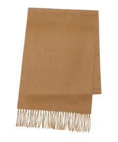 MOONBAT 【洗えるカシミヤ】FURLA カシミヤ100%無地マフラー／幅30cm