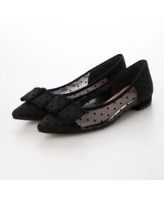 MODE ET JACOMO <carino>ドットチュールパンプス