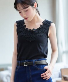 Tiaclasse フェイクレザー太ベルト