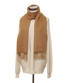 MOONBAT 【洗えるカシミヤ】FURLA カシミヤ100%無地マフラー／幅30cm