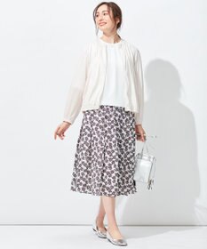 自由区 L 【洗える/冷房対策にも】シアーブルゾン