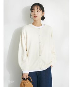 CRAFT STANDARD BOUTIQUE 裏毛リングドットカーディガン