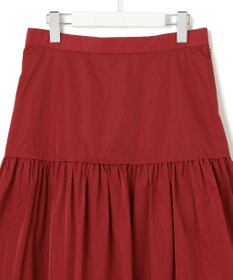 23区 メモリータフタ ティアード スカート