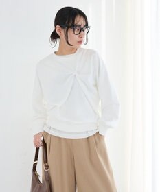 CRAFT STANDARD BOUTIQUE ミニ裏毛ツイストプルオーバー